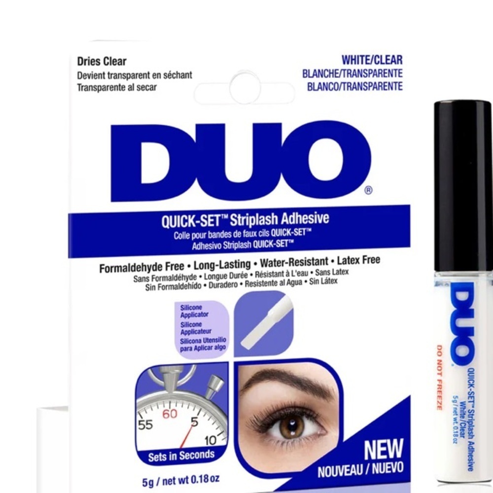 DUO Quick-Set Striplash Adhesive Clear